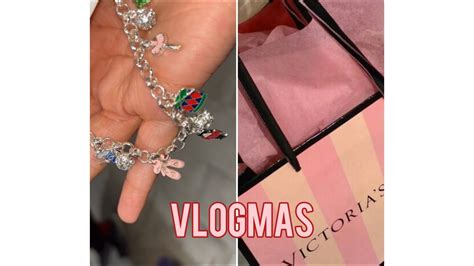 Vlogmas Day Shopping Running Errands Mini Victorias Secret Haul