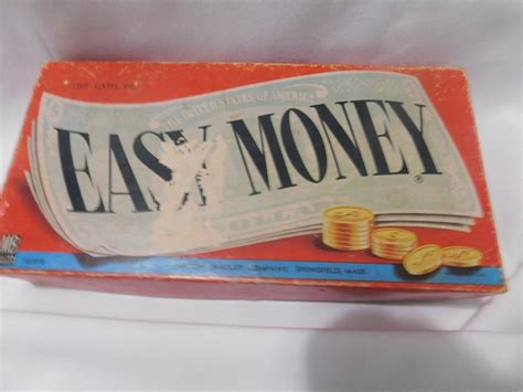 antique vintage easy money game  etsy