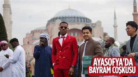 Ayasofya Camii Nde Bayram Namaz