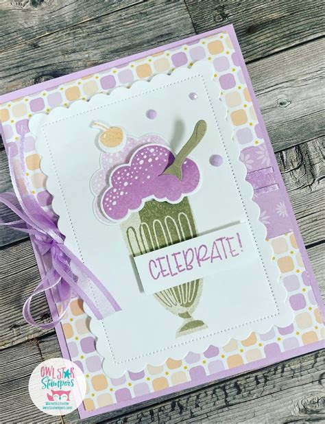 Using The Stampin Up Share A Milkshake Bundle To Make A Gift Bag And