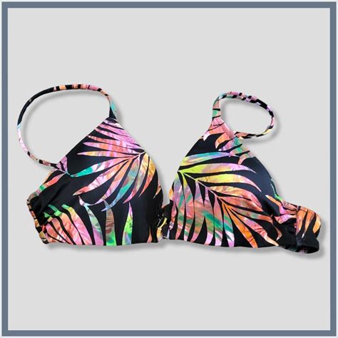 Shade Shore Women S Tropical Print Bikini Depop