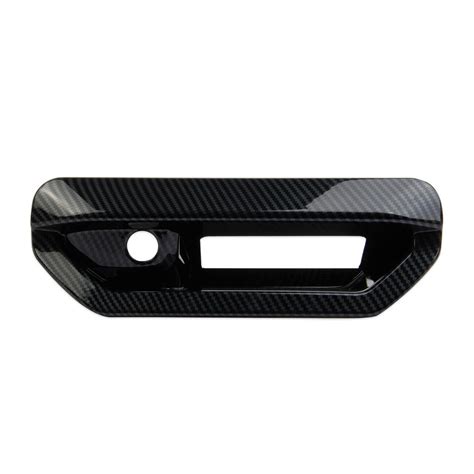 Carbon Fiber Rear Tailgate Trunk Door Handle Cover Trim For Hyundai