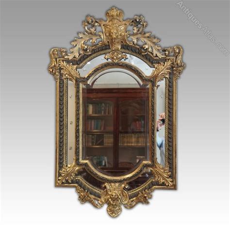 Antiques Atlas Large Thc Gilt Cushion Mirror