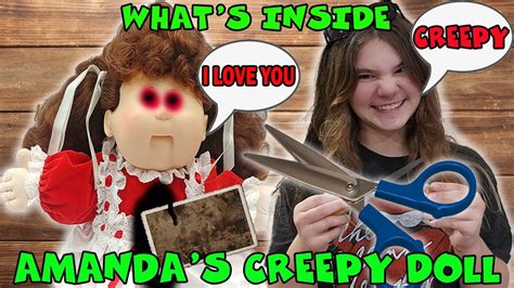 Whats Inside Amanda The Adventurers Creepy Doll Is She Controlling