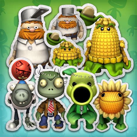 Lbp Plants Vs Zombies Costume Pack