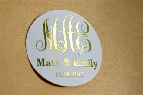 Personalized Wedding Stickers Custom Wedding Stickers Product | Etsy