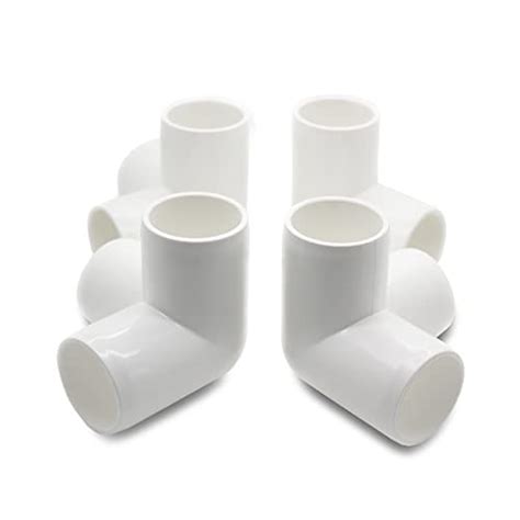 1CAMO 3 Way Tee PVC Fittings For 1 Inch PVC Pipe SCH 40 White 1