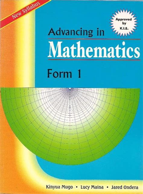 Textbook Mathematics Form 1 Tessilrangel