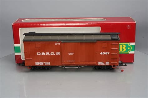 LGB 4067 Denver & Rio Grande Boxcar With Sound/Box | eBay