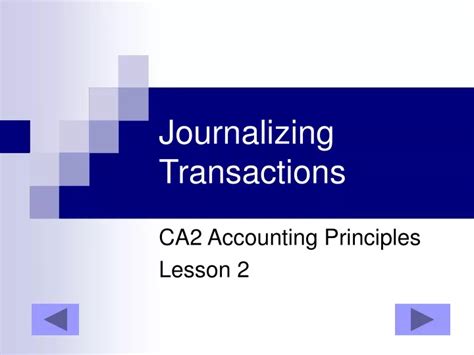 Ppt Journalizing Transactions Powerpoint Presentation Free Download