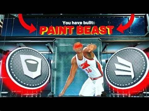 The Best Paint Beast Build On Nba K Current Gen Best Badges Must