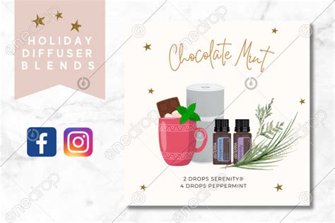 Holiday Diffuser Blends Chocolate Mint By Jess Tunis