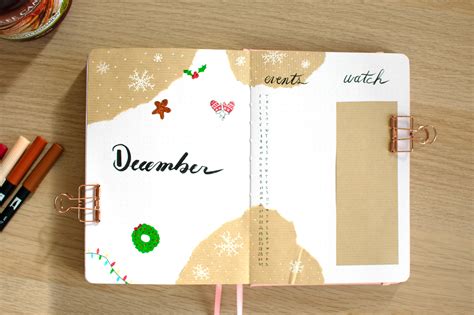 Bullet Journal D Cembre Plan With Me Camille B