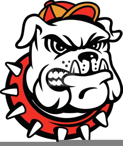 Bulldog Mascot Clipart