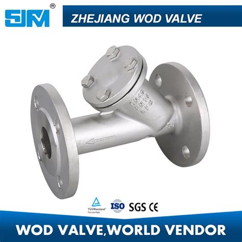 Cost Effective Dn100 Stainless Steel CF8m Y Type Flanged Strainer