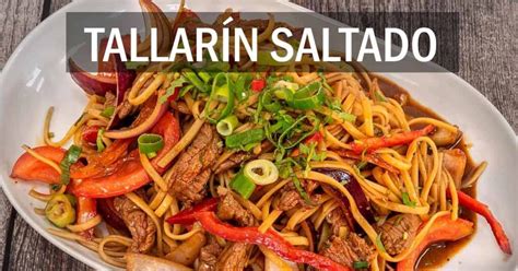 Receta del día Tallarín saltado criollo PERUANO NOTICIAS PE