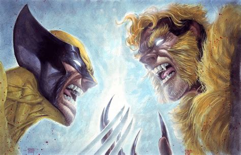 Wolverine Vs Sabretooth Comics - 1113x718 Wallpaper - teahub.io