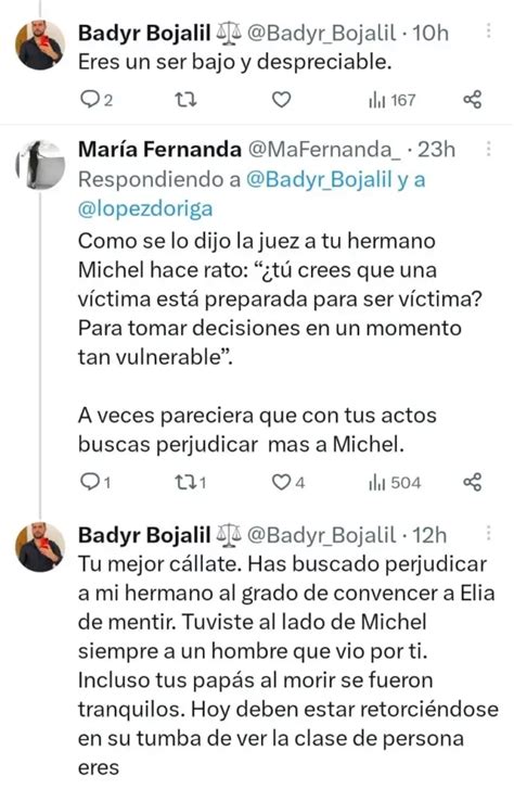 Hermano de Michel Chaín lo defiende y amedrenta a sus víctimas Ambas