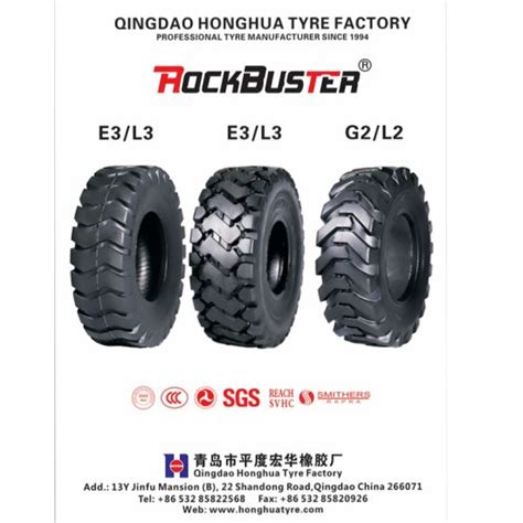 China H Super Loader Grader Otr Tyre Special G L China Otr Tyre