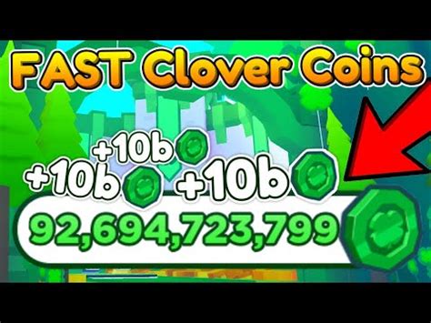 How To Get CLOVER COINS FAST In Pet Simulator X St Patrick S Day