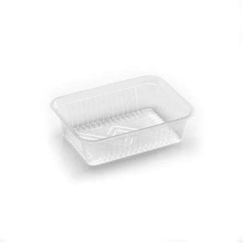 Bandeja 103 De Plastico Pp Apta Microondas X 50un Bandex Color Gris