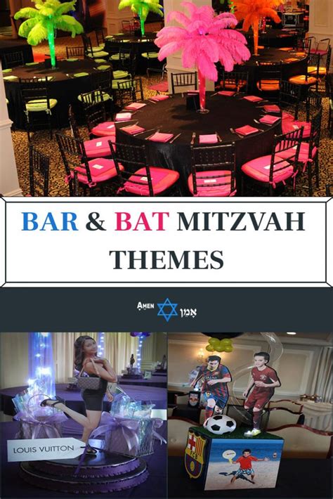 25+ Unique & Creative Bar/Bat Mitzvah Themes + Party Ideas (2022 ...