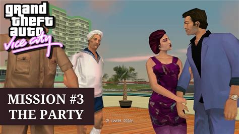 GTA Vice City Walkthrough Mission 3 The Party HD YouTube