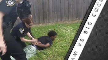 Black Suspect If Fucking Two Busty And Big Booty MILF Cops In His Workshop XVIDEOS