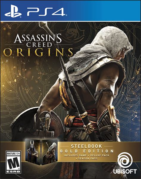 Assassins Creed Origins Steelbook Gold Edition Release Date Xbox One Ps4