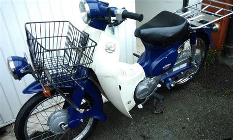 Le Honda Cub Press C50 De Bernard Mini4Temps Fr Le Site Des