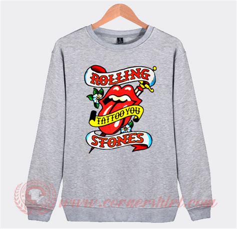 The Rolling Stones Tattoo You Sweatshirt | Rolling Stones Shirt