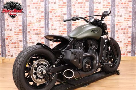 Indian Scout Rogue Modified By Moore Speed Racing