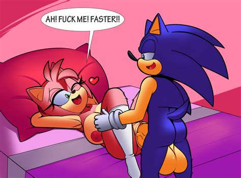 Rule 34 Amy Rose Asmartboy Balls Big Balls Big Breasts Big Penis Breasts Dreamcastzx1 Female