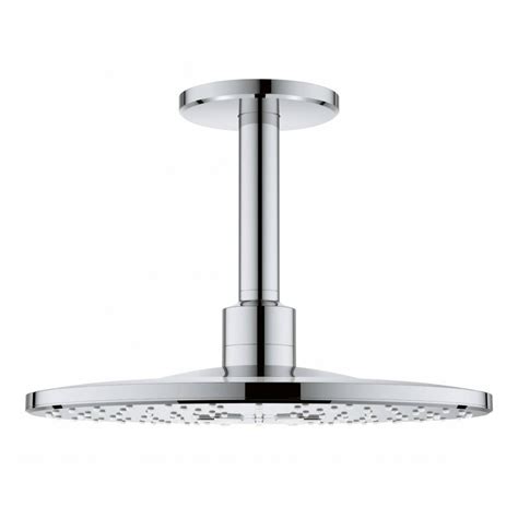 Grohe Rainshower Smartactive Head Shower Set Ceiling Mm Spray