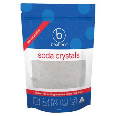 Bexters Soda Crystals To Help Relieve Aching Muscles And Swollen Joints