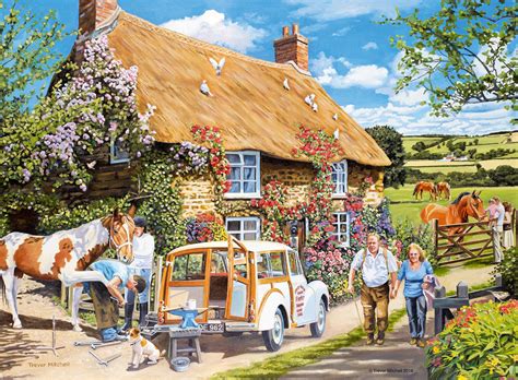 Ravensburger The Country Cottage Trevor Mitchell