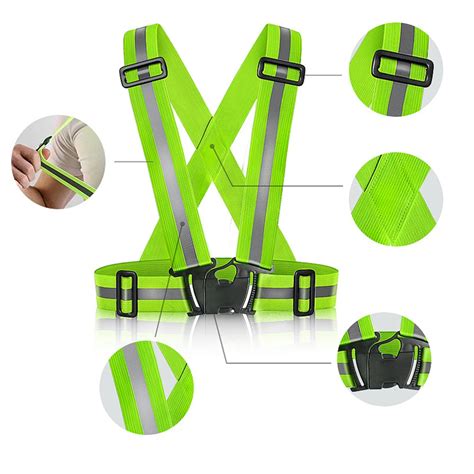 Motorcycle Cycling Highlight Reflective Straps Night Security Running