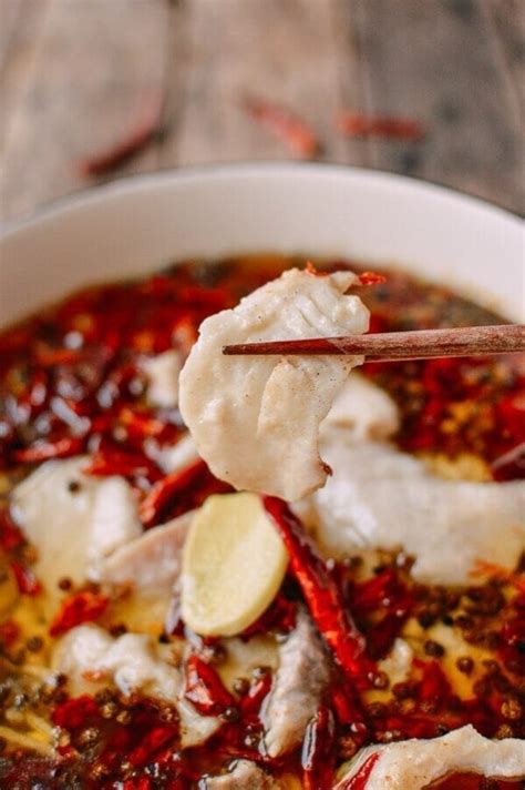 Sichuan Boiled Fish Shui Zhu Yu The Woks Of Life