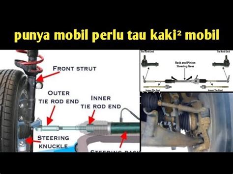 Kenali Komponen Kaki Kaki Mobil Fungsi Dan Bahayanya Tierod Balljoint