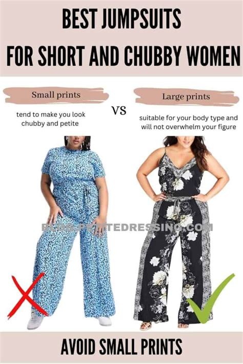 Jumpsuit Guide For Short And Chubby Women Petite Dressing Plus Size