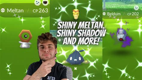 Shiny Meltan Shiny Shadow Beldum And More Lets Go Event In Pokemon