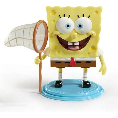 Noble Collection Spongebob Squarepants Bendyfig Spongebob Af Collectables Action Figure