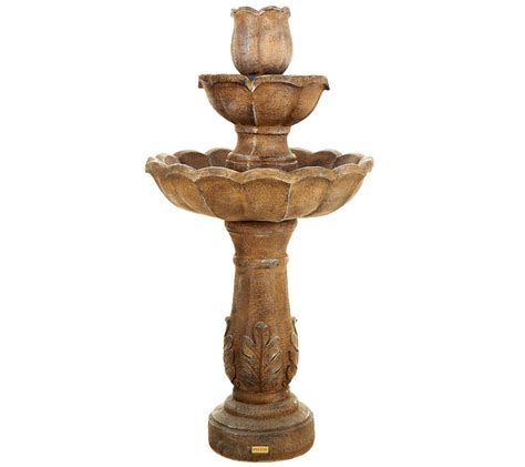 Bernini Rechargeable Customizable Fountain With Timerled Light Page