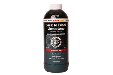 Azpects Easy Seal Back To Black Limestone Litre Revives Faded