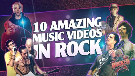 10 Amazing Music Videos In Rock | Rocked - YouTube