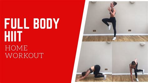 Full Body Hiit Home Workout Youtube