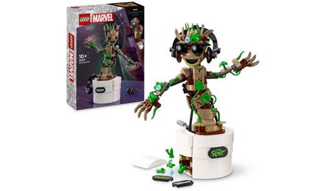 Buy Lego Marvel Dancing Groot Buildable Animated Toy 76297 Lego Argos