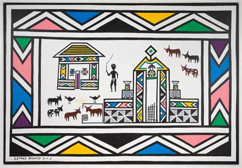 Unveiling the Beauty of Ndebele Art: Exploring the Rich Heritage of Ndebele Artists - Invaluable