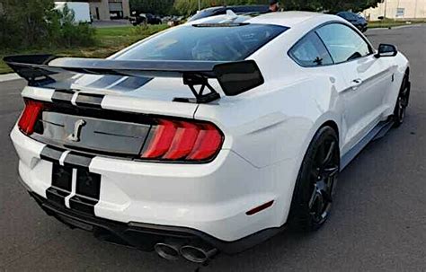 Oxford White 2020 Ford Mustang Shelby Gt 500 Fastback