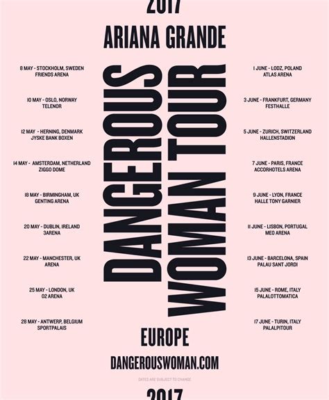 Photos - Dangerous Woman Tour